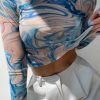 Clothing She.Is.Us Other | Fantasy Top Blue