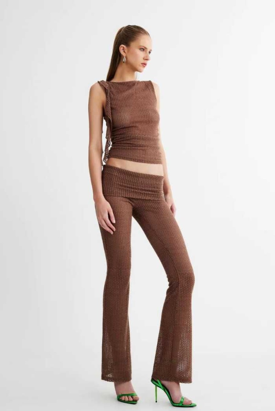 Clothing LIONESS Other | Rendezvous Top Chestnut