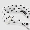 Accessories MORGAN & TAYLOR | Fiorella Headband | White & Black White/Black