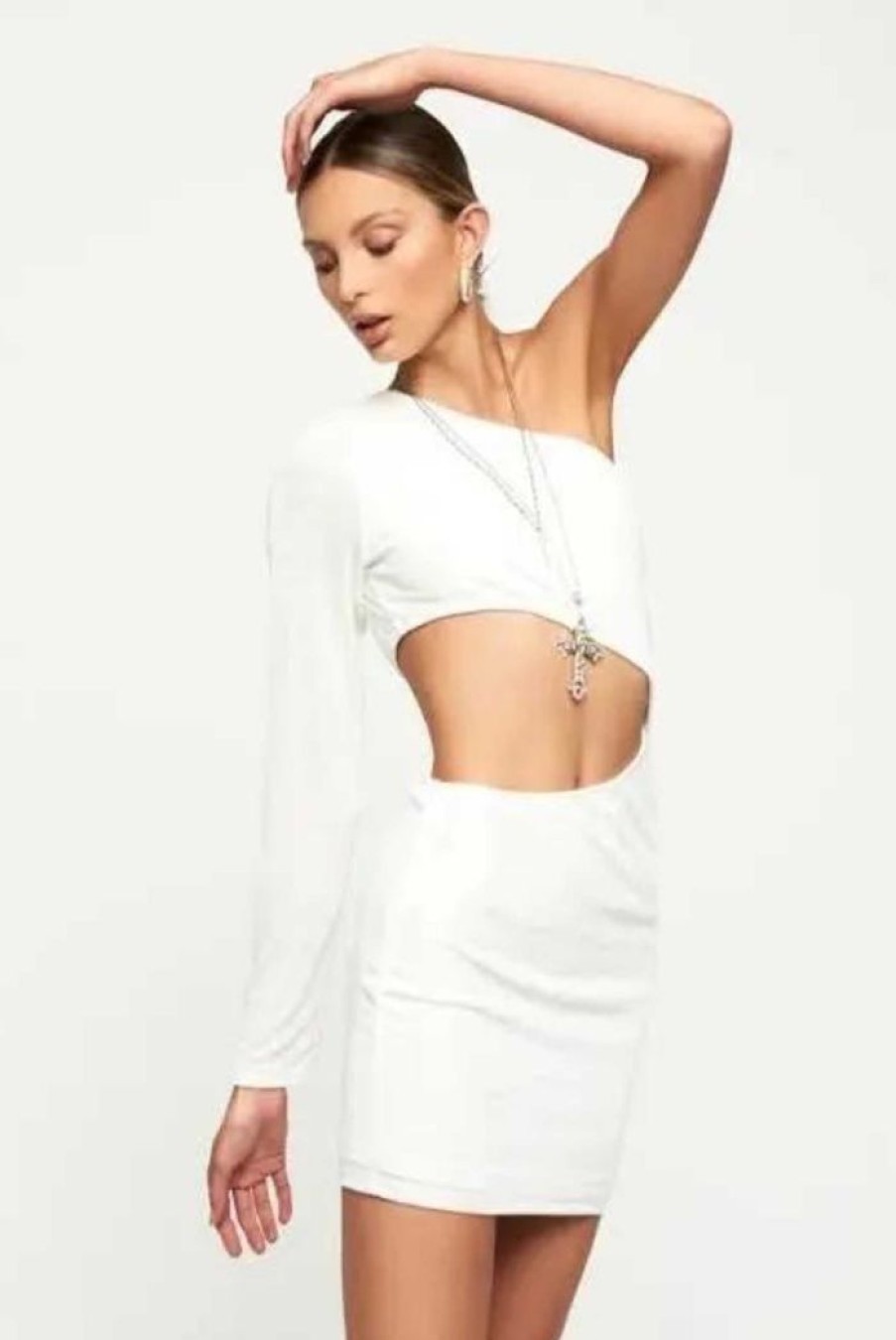 Clothing LIONESS Sale Dresses | Mayfair Mini Dress White