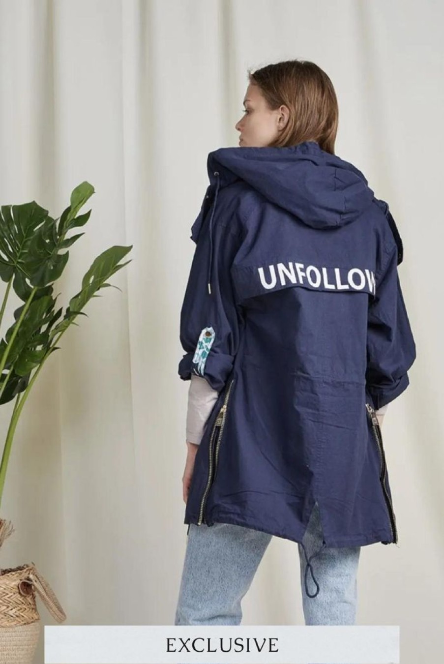 Clothing BSB Other | Unfollow Parka With Hood | Navy