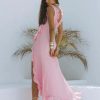 Clothing RUNAWAY THE LABEL Summer Dresses | Fleurette Maxi Dress Musk