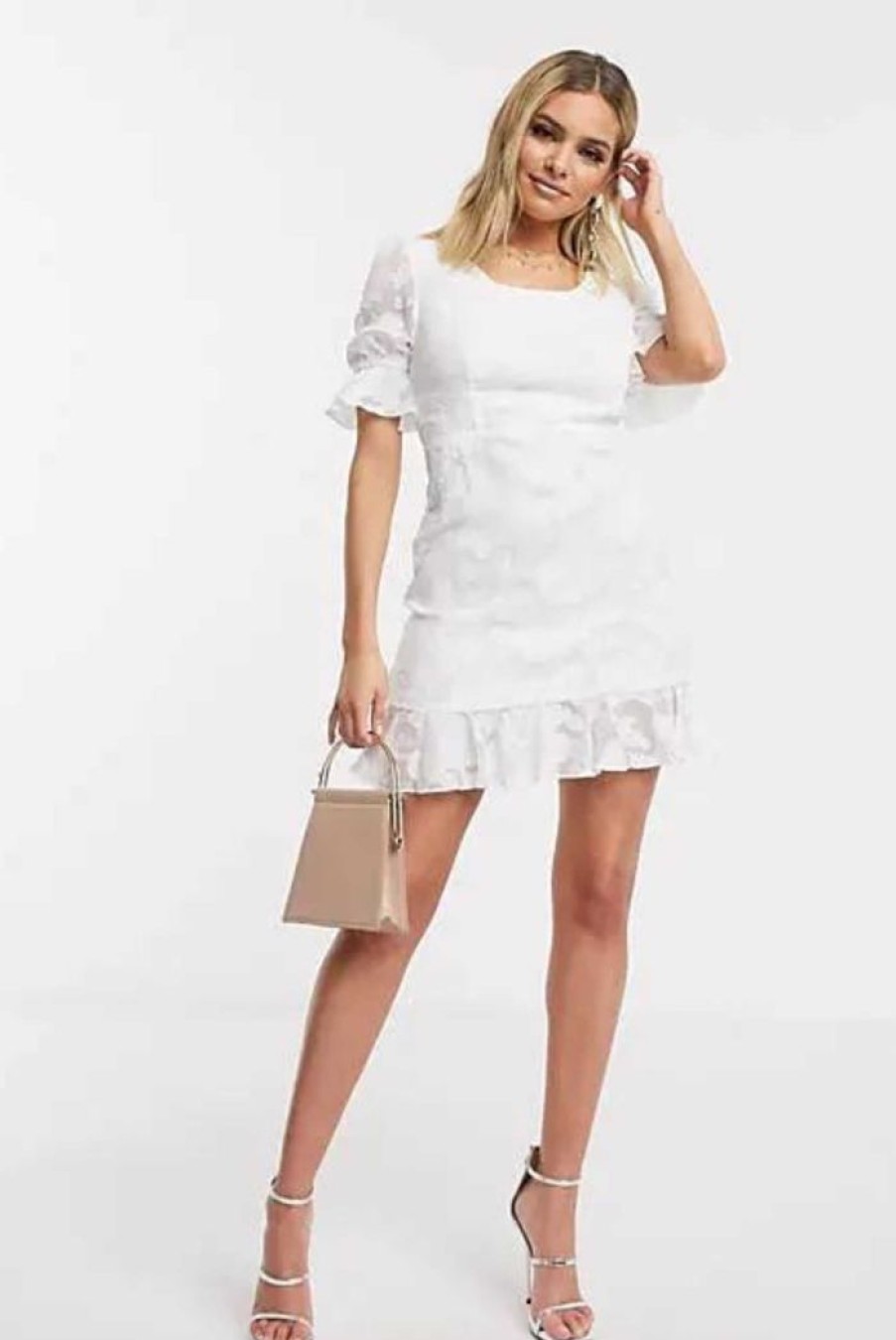 Clothing LIONESS Sale Dresses | Awakening Mini Dress White