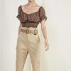 Clothing BSB Other | Athens Voice -Trousers With Belt | Beige