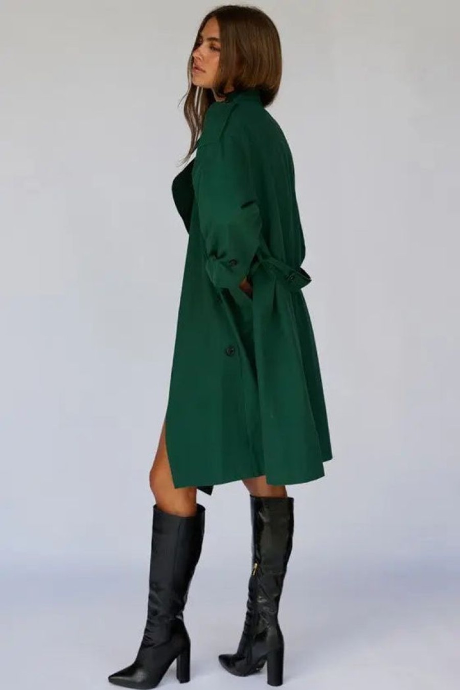 Clothing SNDYS Other | May Trench Coat Forrest