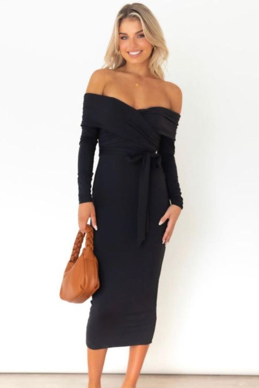 Clothing WINNIE & CO Sale Dresses | Larissa Dress Black