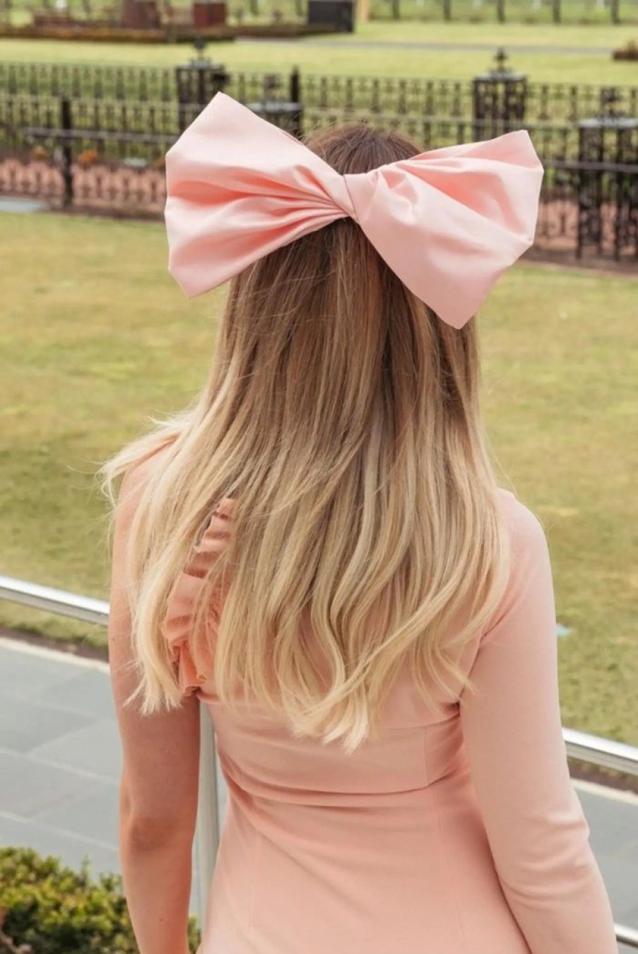 Accessories MORGAN & TAYLOR | Freya Bow Pink