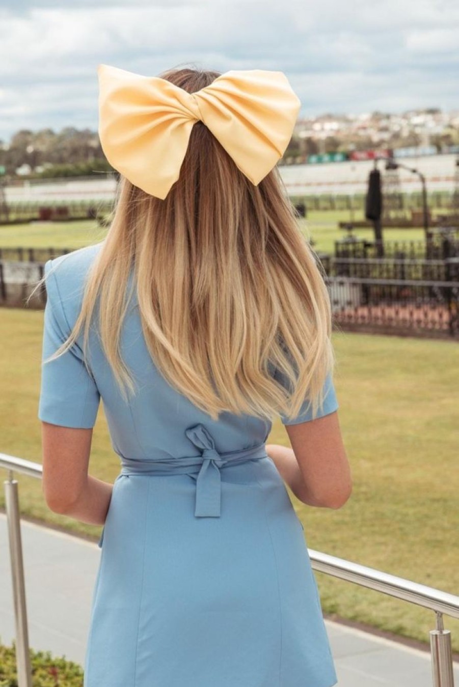 Accessories MORGAN & TAYLOR | Freya Bow Yellow