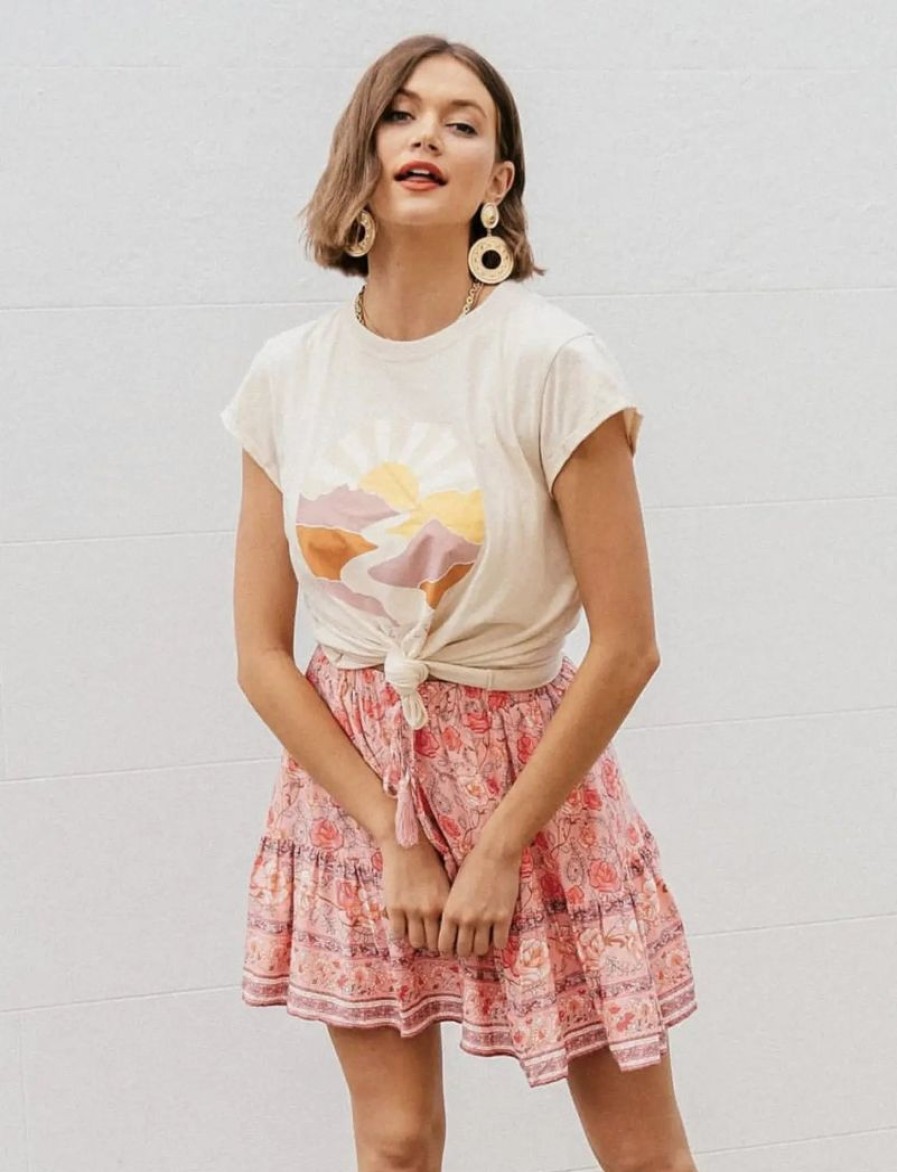 Clothing PAPER HEART Skirts | Malawi Skirt Floral