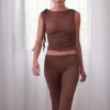 Clothing LIONESS Other | Amelie Pan Chestnut