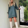 Clothing LOST IN LUNAR Day Dresses | Claudia Dress Teal