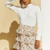 Clothing Saint exclusive Other | Delicate Flower Mini Skirt Floral