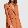 Clothing LIONESS Other | West Village Blazer Dress Tan