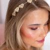 Accessories ANGELS WHISPER | Tamara Heart Headband Gold