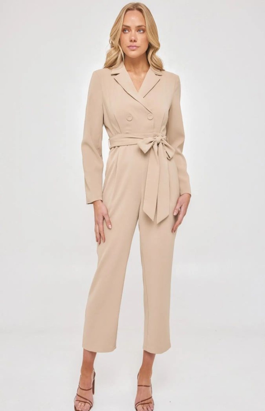 Clothing STYLE STATE | Delta Jumpsuit Beige