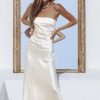 Clothing EXCLUSIVE Wedding Guest Dresses | Ibiza Maxi Dress Champagne