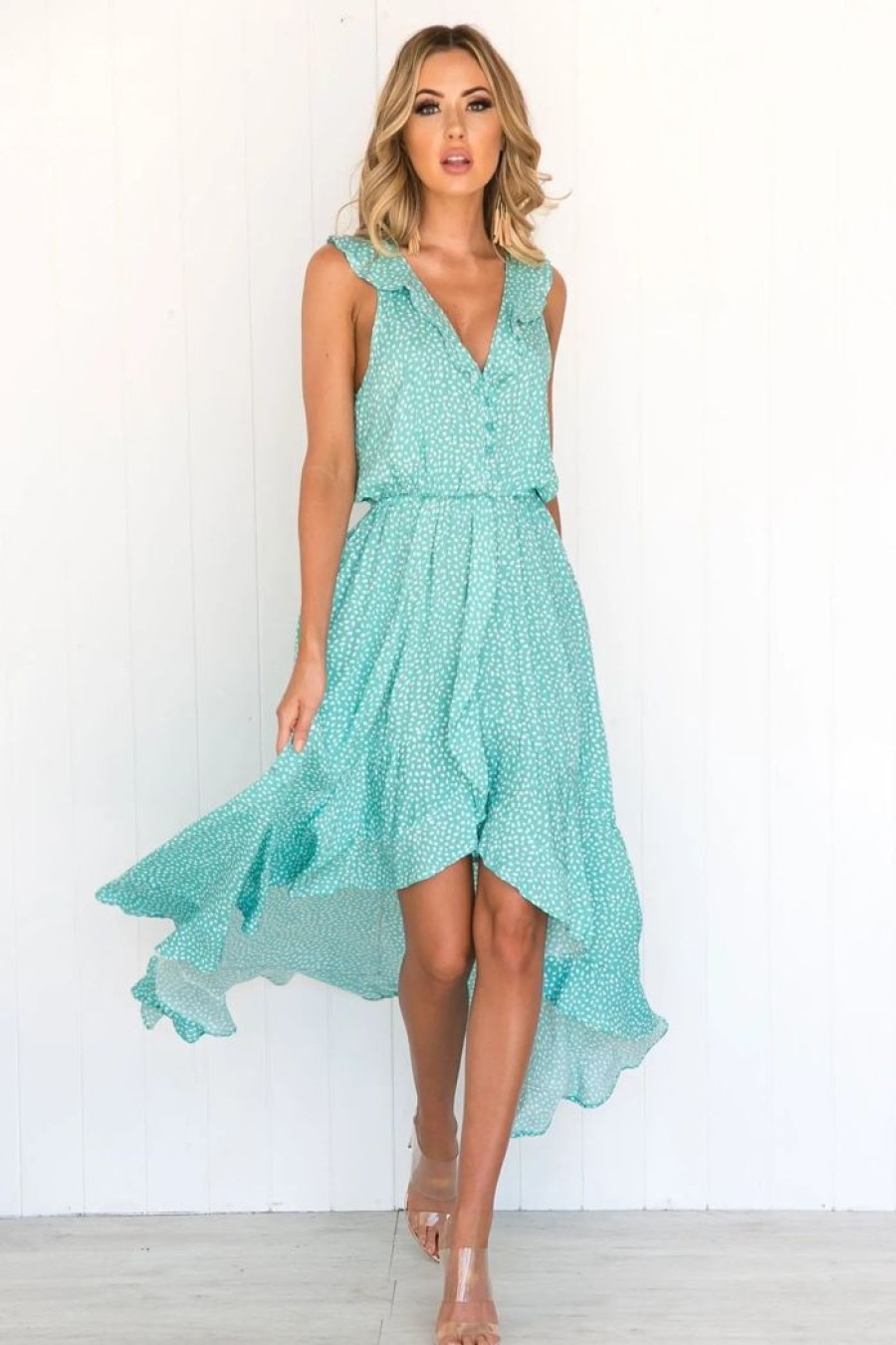 Clothing LABEL OF LOVE Day Dresses | Molly Maxi Dress Blue