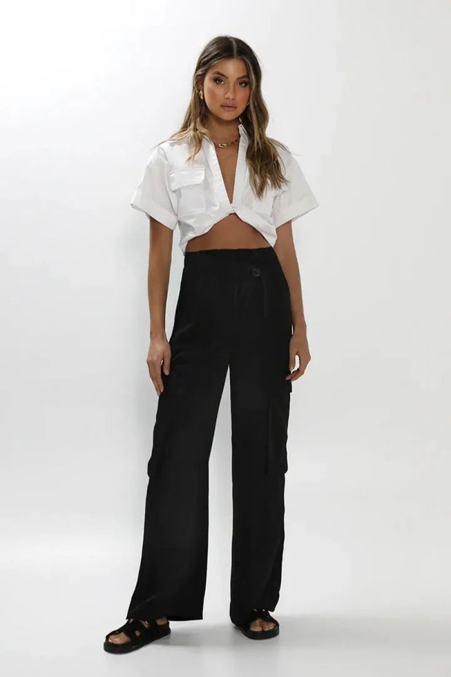 Clothing MADISON THE LABEL Other | Fraser Pant Black