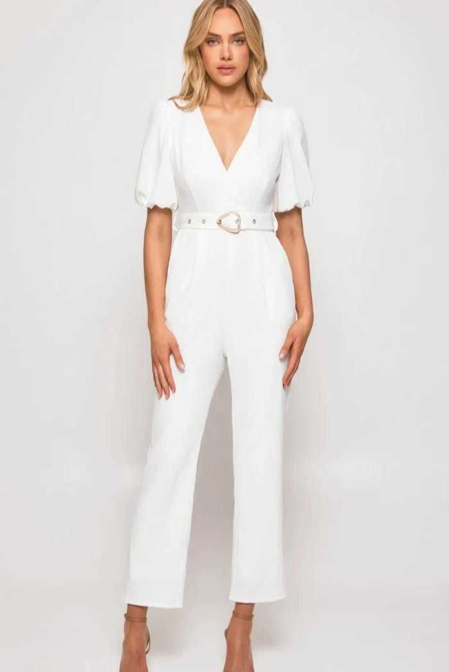 Clothing STYLE STATE | Julia Jumpsuit White