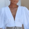 Clothing SNDYS Other | Pixie Crop Top White