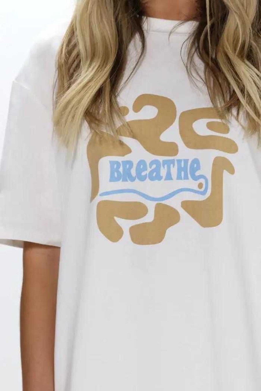 Clothing LOST IN LUNAR Other | Breathe Tee White