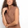 Clothing WHITE | CLOSET Other | Sweetheart Knit Vest Brown