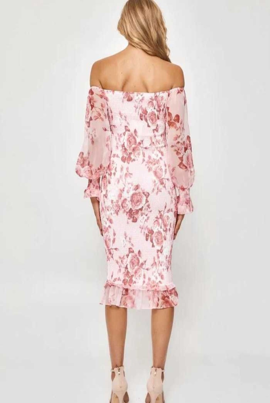 Clothing STYLE STATE Sale Dresses | Brodie Dress | Floral Pink