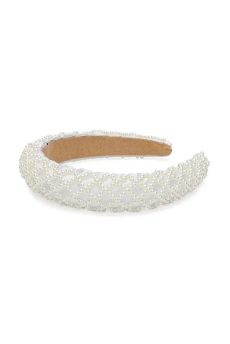 Accessories MORGAN & TAYLOR | Valorie Headband | Pearl White