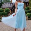 Clothing HERE COMES THE SUN Summer Dresses | Bethanytulle Midi Dress Blue