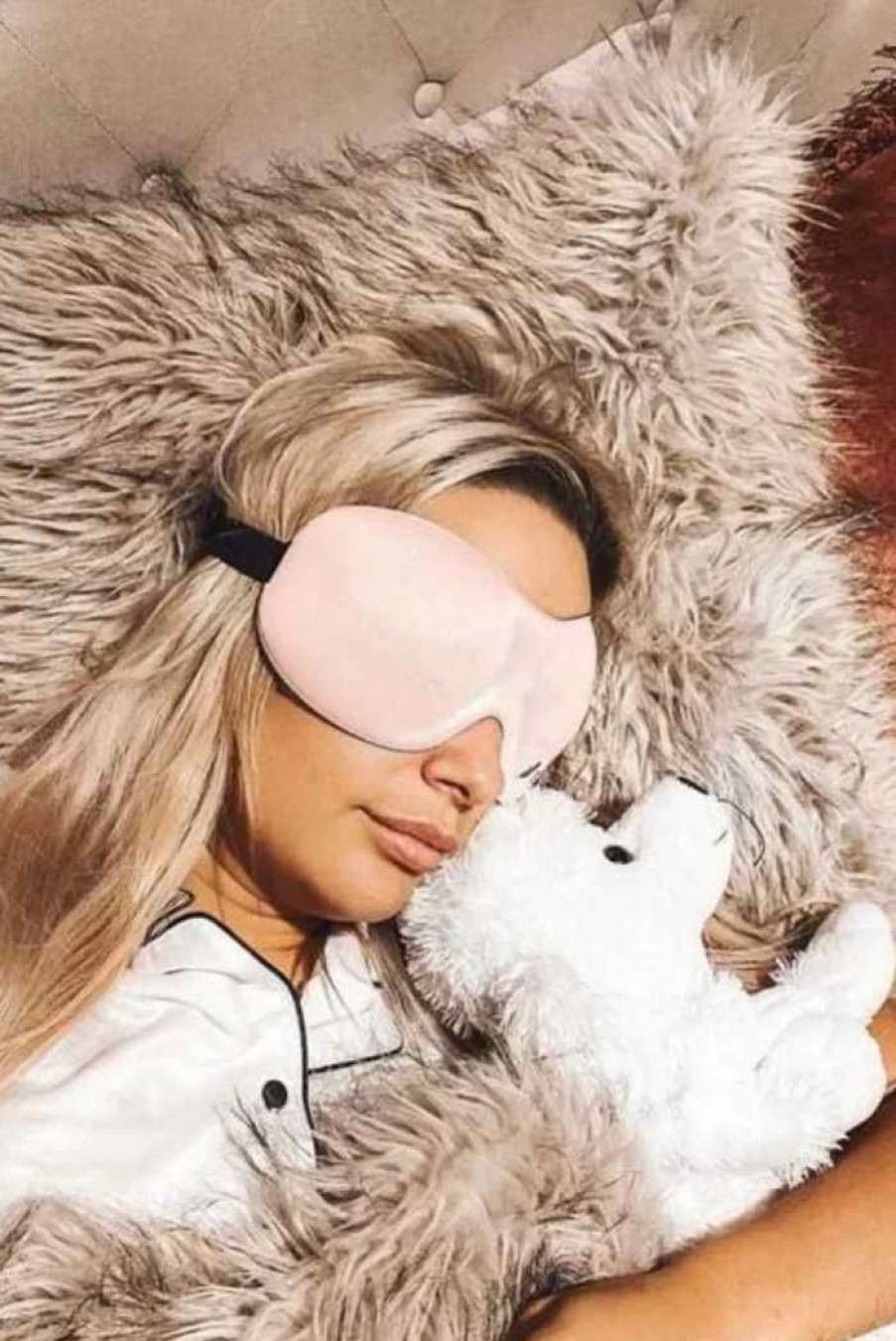 Cosmetics FEATHER SISTERS | Lash Extension Sleep Mask | Posh Black