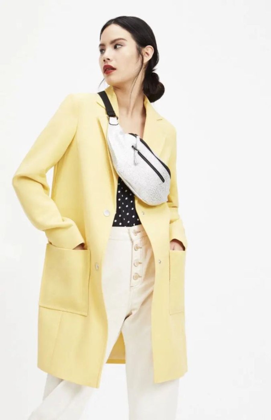 Clothing Miss Selfringe Other | American Dream Coat Yellow