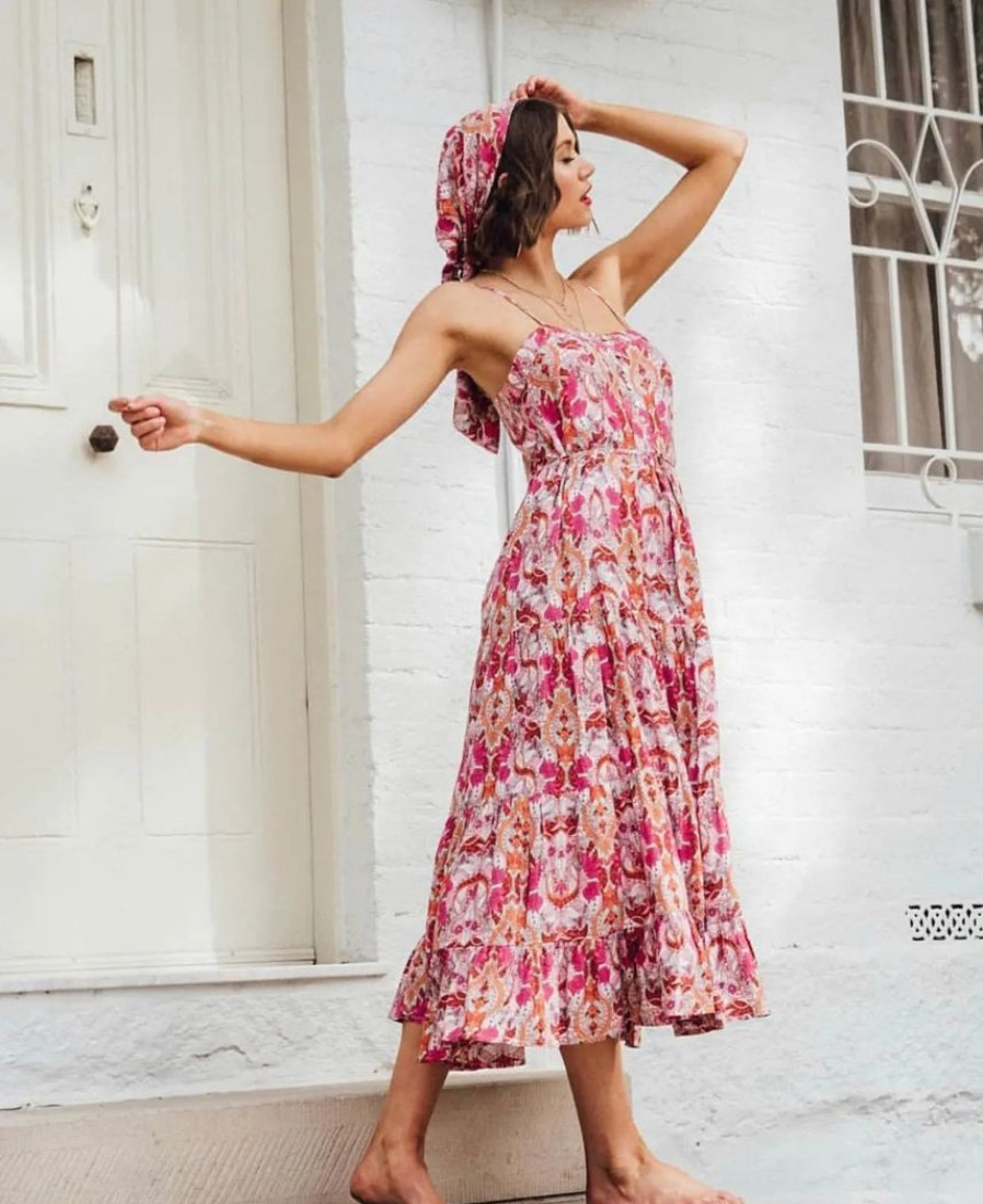 Clothing PAPER HEART Sale Dresses | Venice Maxi Dress Floral