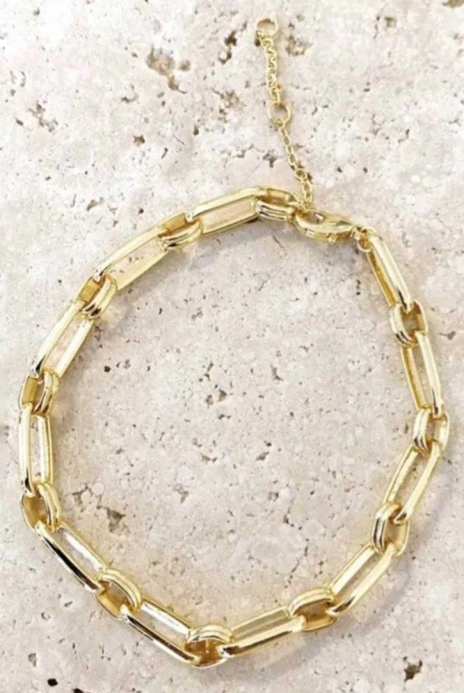 Accessories LUSTRE & SAGE 18K Gold Plated | Helios Plated Chain Bracelet Gold