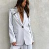 Clothing MADISON THE LABEL Other | Giselle Blazer Chalk