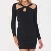 Clothing WINNIE & CO Sale Dresses | Elliot Knit Dress Black