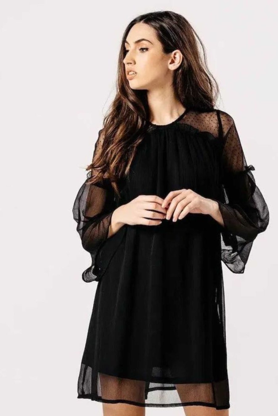 Clothing PARISIAN Sale Dresses | Romance Dress Black